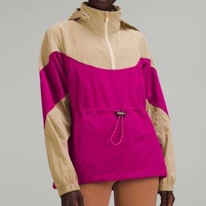 Lululemon Evergreen Anorak Prosecco / Ripened Raspberry Size 6